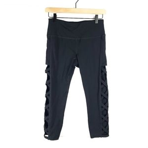 3/$25 strappy crop legging | Size S